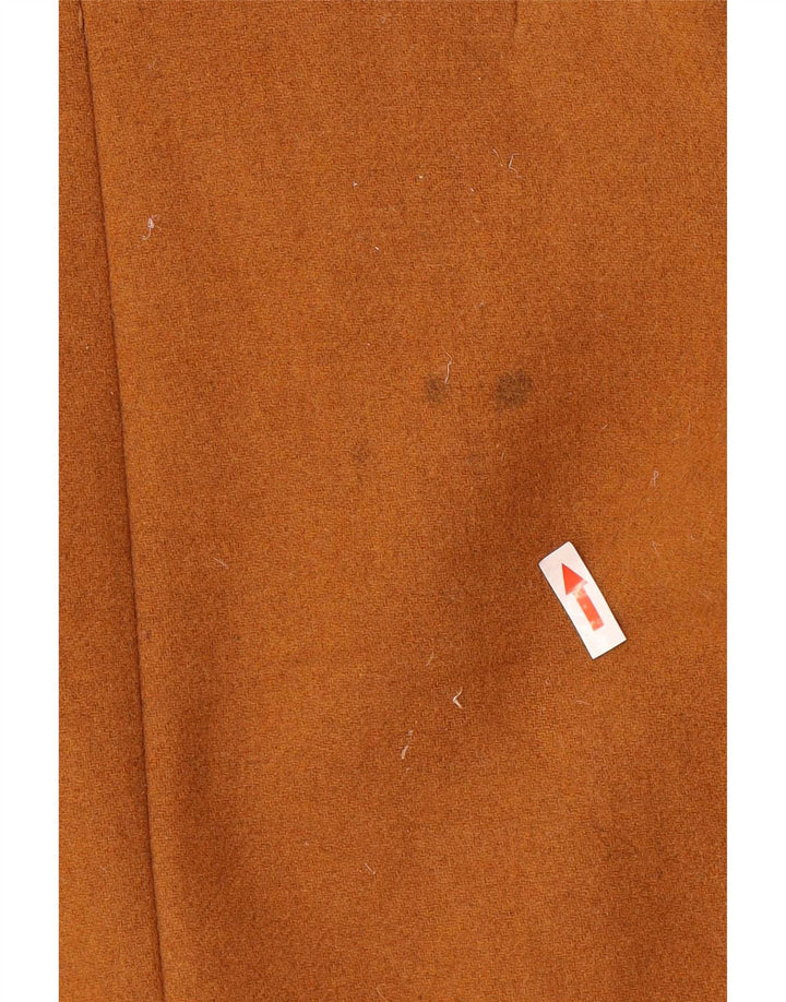 Zara Womens Trafaluc Pardessus UK 10 Petite Laine Marron