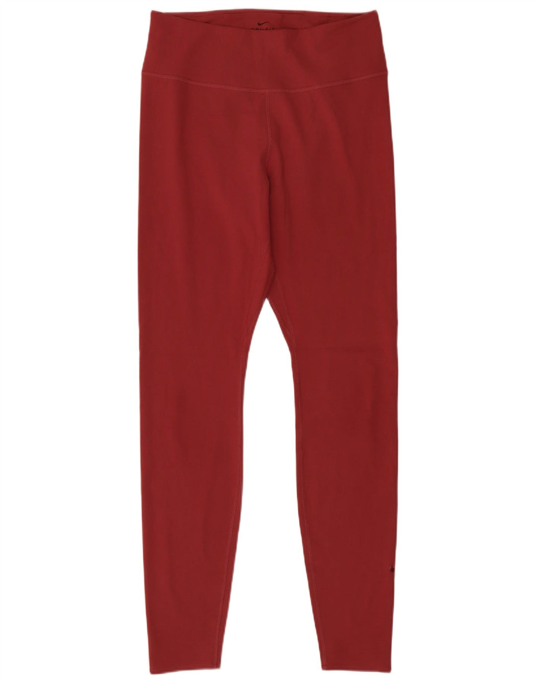 Nike Leggings Femme UK 12 Polyester Bordeaux Moyen