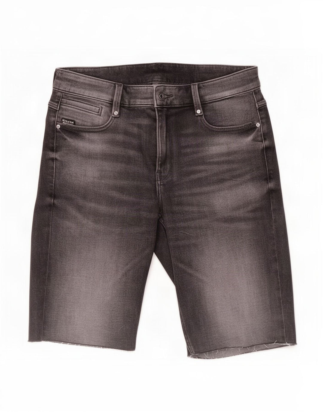 G-Star Short en Jean Slim W30 Homme Gris Moyen