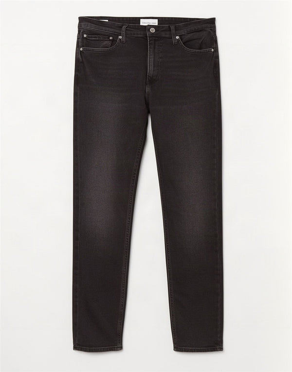 Calvin Klein Jean Slim Homme W36 L34 Gris Coton