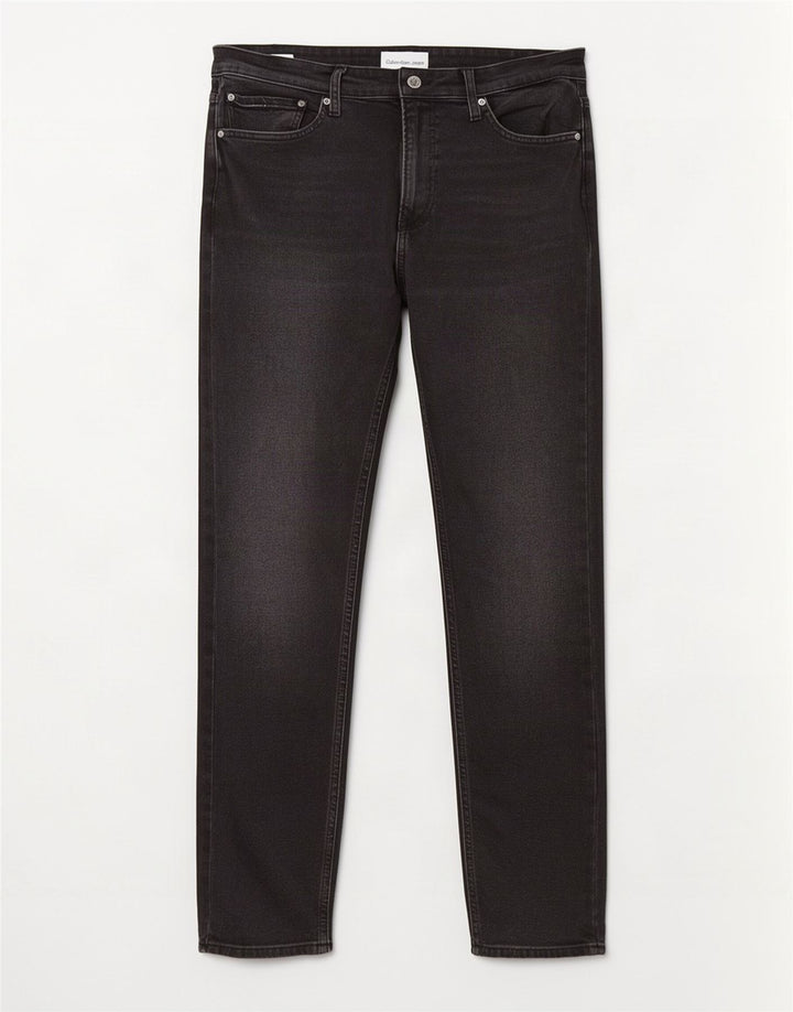 Calvin Klein Jean Slim Homme W36 L34 Gris Coton