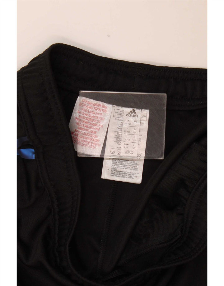Adidas Pantalon de Survêtement Climacool Garçon 13-14 Ans Noir Polyester