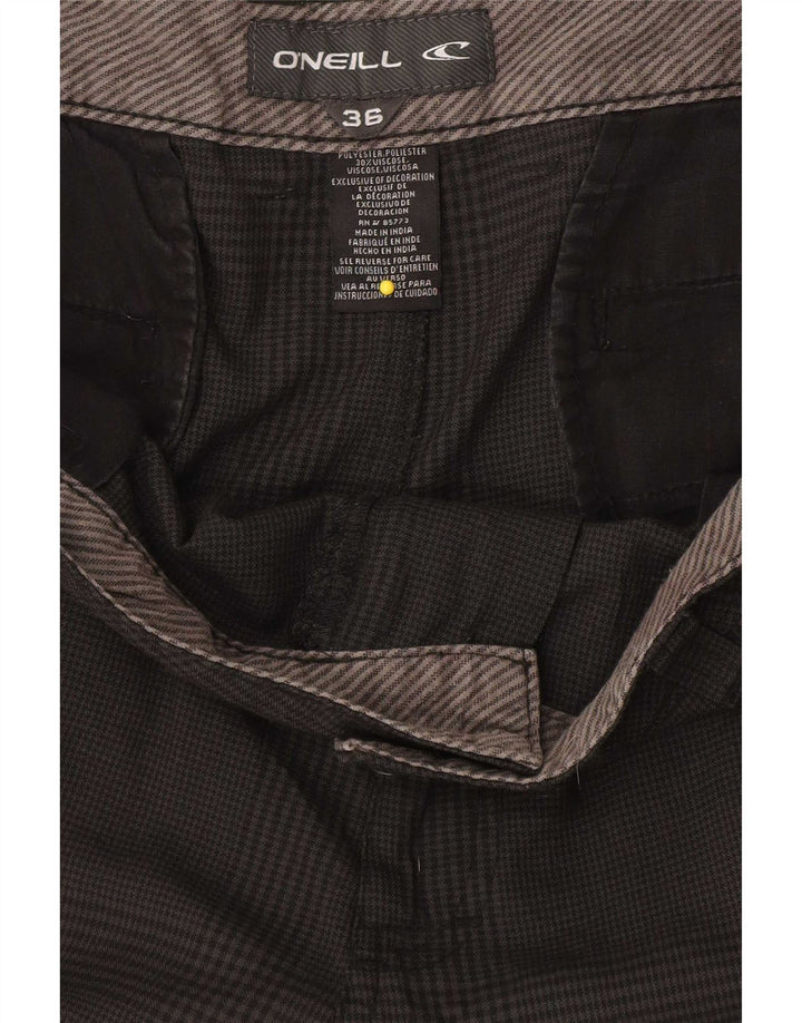 O'Neill Short Chino Homme W36 Grand Carreau Noir Polyester