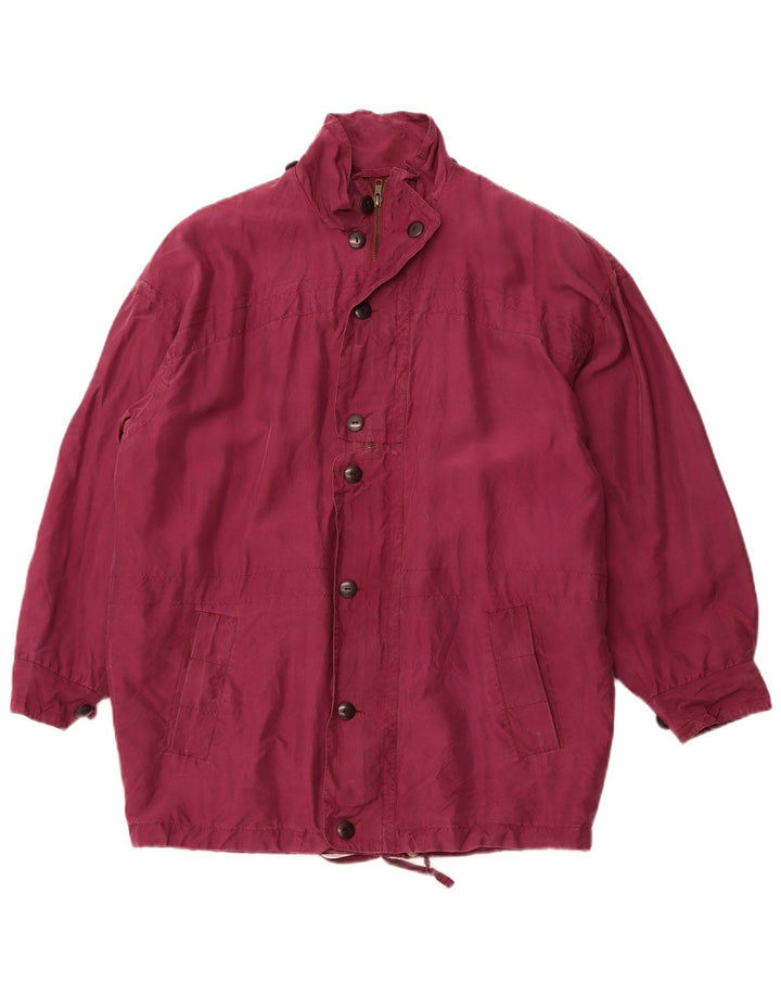 ASTROLABIO Veste Bomber Homme UK 38 Medium Bordeaux