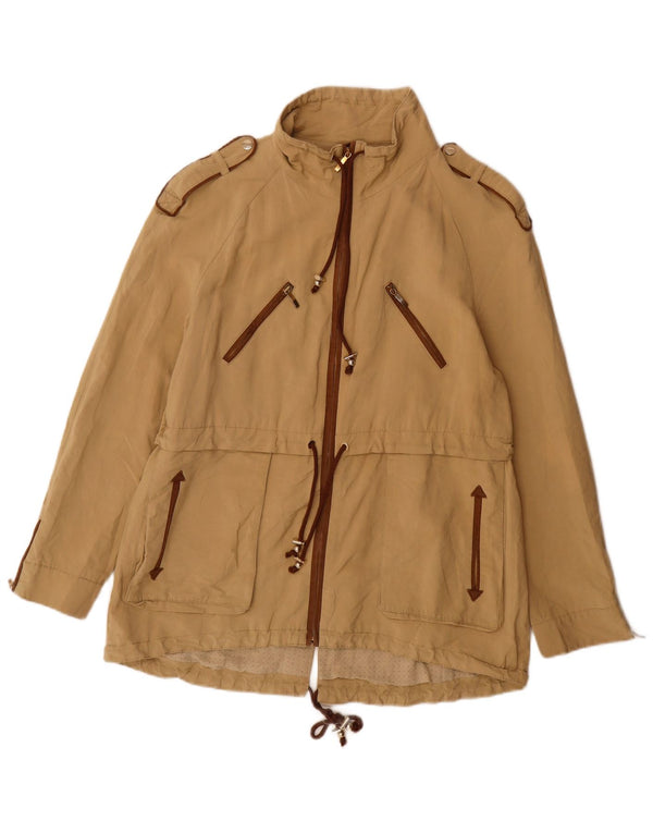 Zara Veste Militaire Femme UK 18 XL Beige