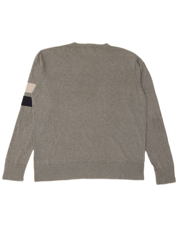WOOLRICH Pull à col rond pour homme 2XL Gris