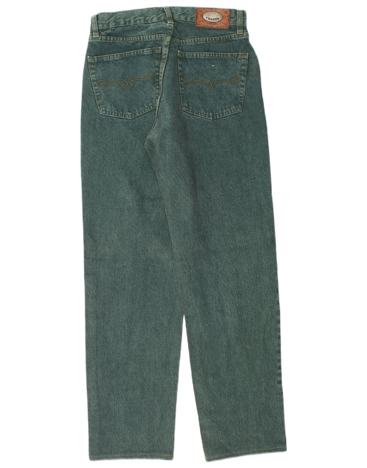 EL CHARRO Jean Droit Femme W31 L31 Vert Coton