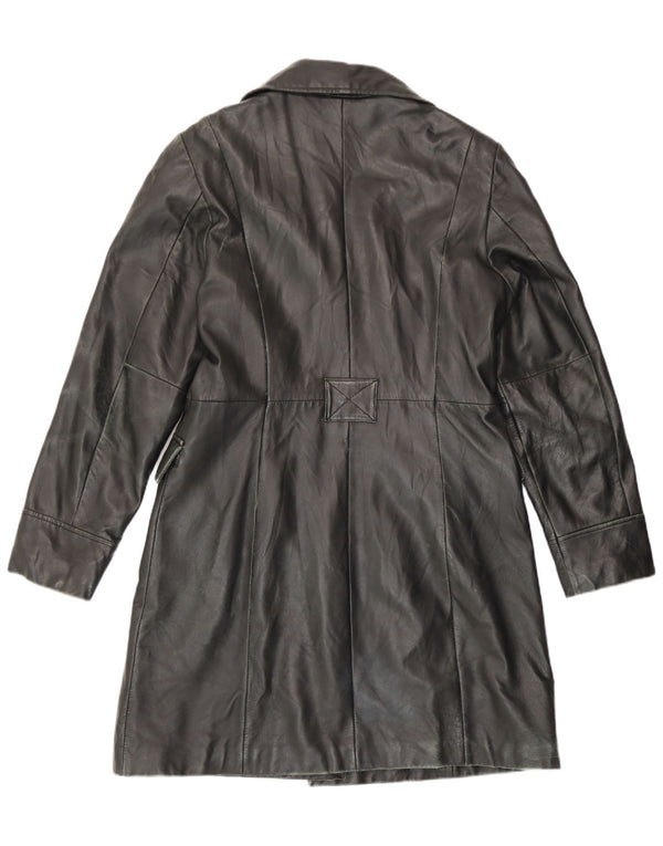 Conbipel Manteau en Cuir Femme IT 48 XL Cuir Noir