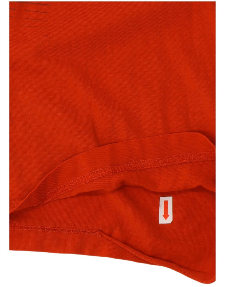 PUMA Mens Graphic T-Shirt Top 2XL Orange
