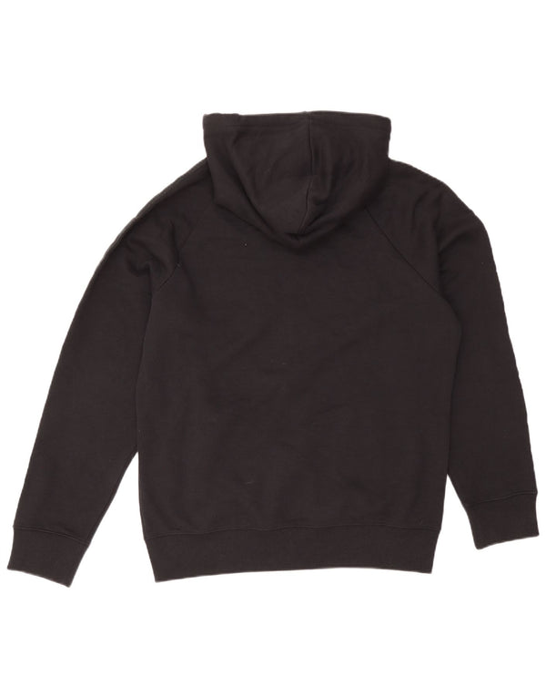 Calvin Klein Jeans Pull à capuche zippé pour femme UK 16 Large Black Colourblock