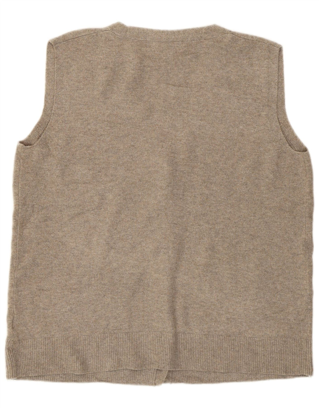 Marks & Spencer Pull cardigan sans manches pour femme UK 16 Large Gris