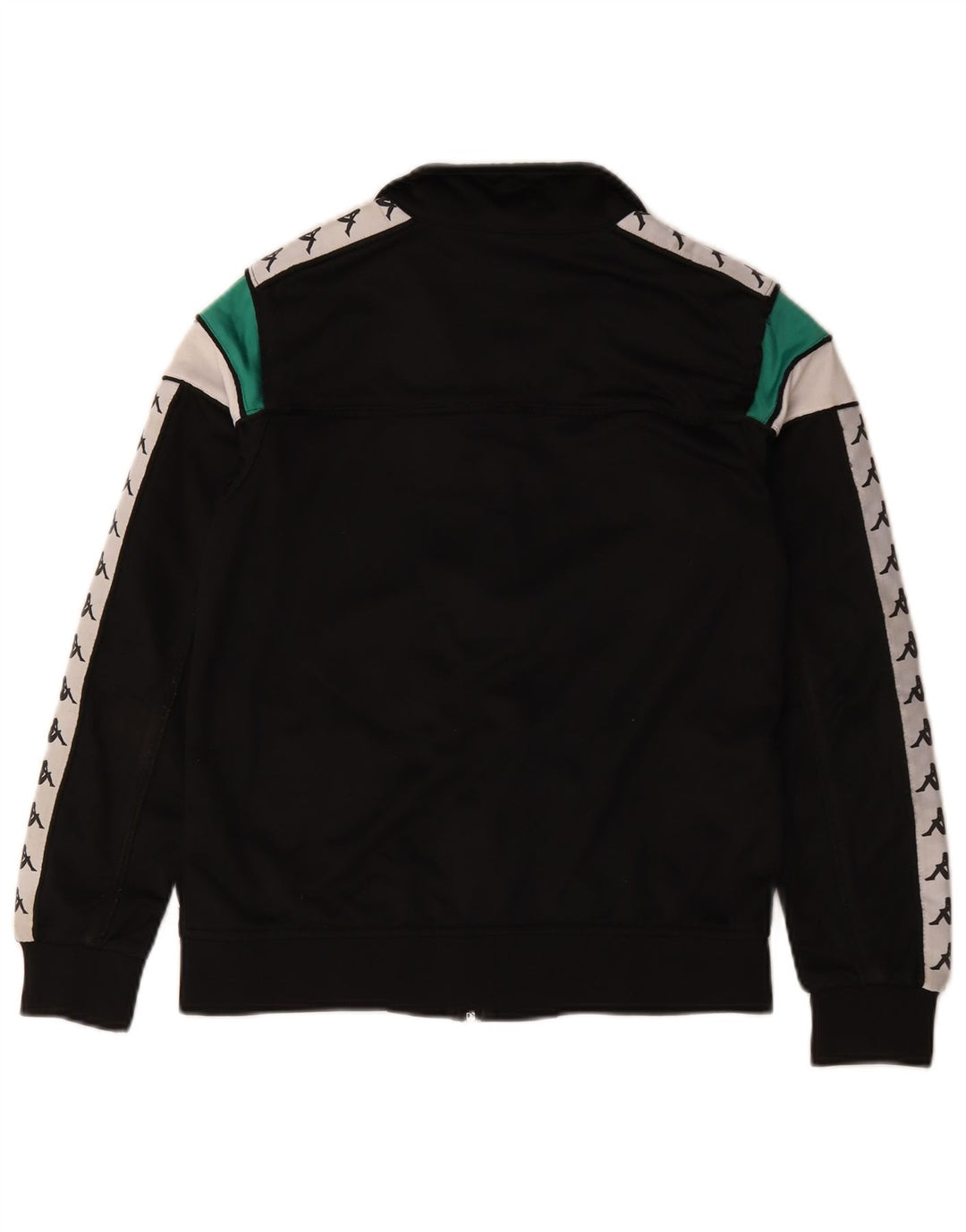 Kappa Veste de Survêtement Graphique Garçon 13-14 Ans Noir Colorblock