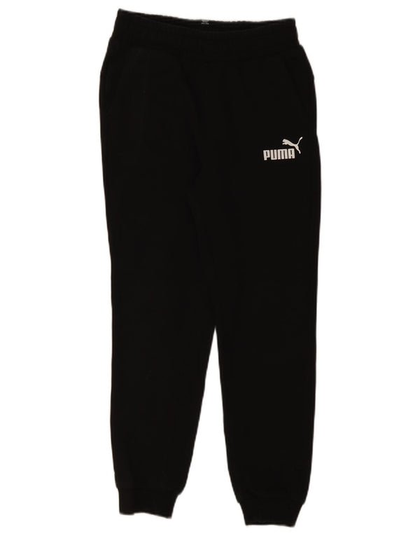 Puma Pantalon de Survêtement Garçon 11-12 ans Noir Coton