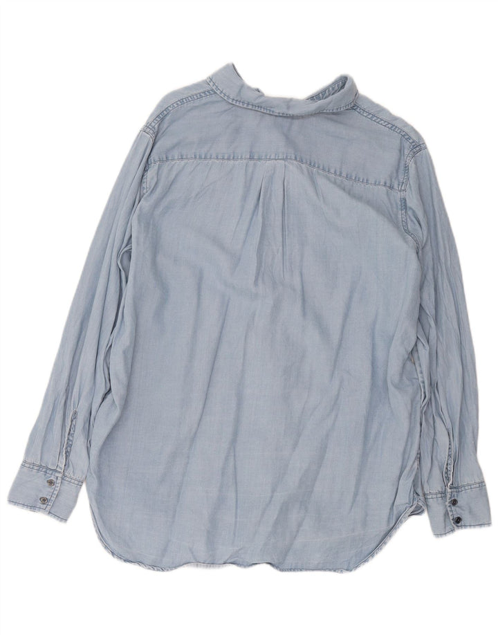 Chemise Boden Femme UK 46 Large Bleu Lyocell