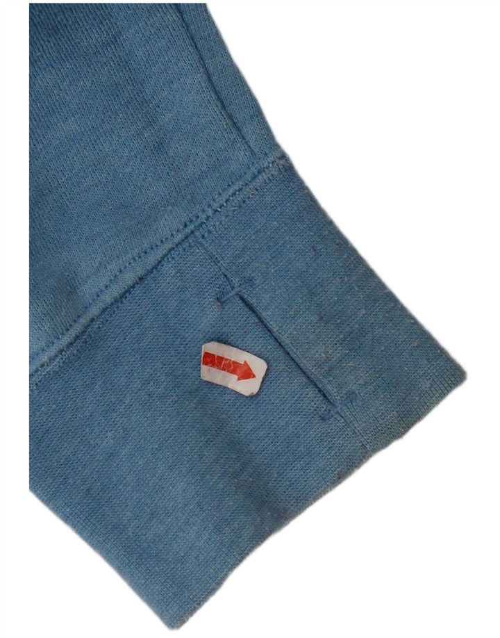 HURLEY Pull à capuche California Graphic pour femme UK 14 Bleu moyen Polyester