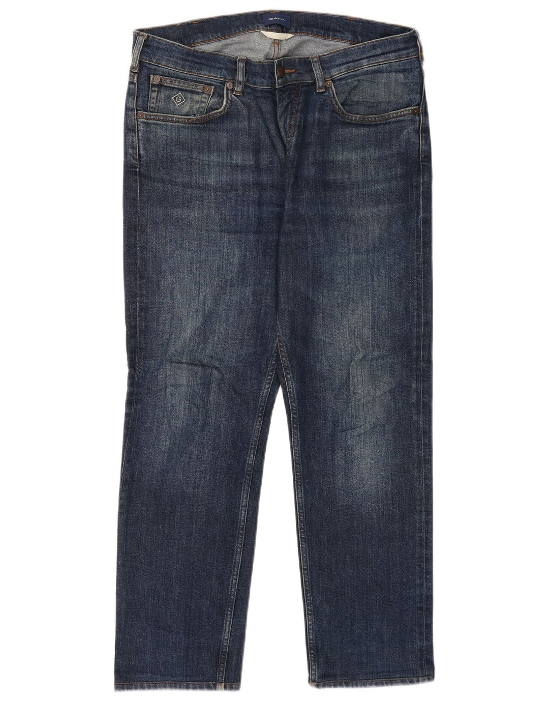 Gant Jean droit homme W32 L30 bleu coton