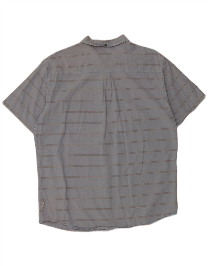 O'Neill Chemise à manches courtes pour homme XL Bleu rayé