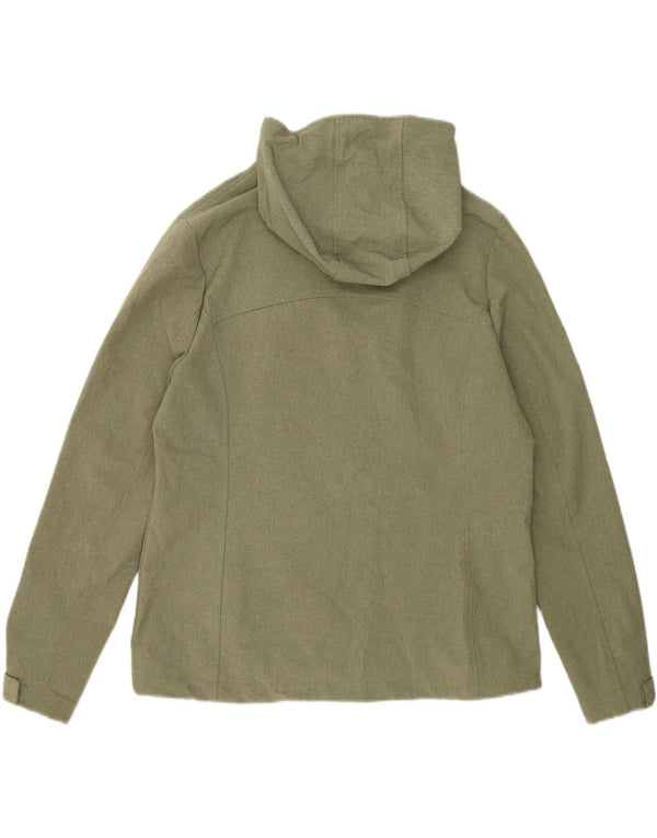 Mountain Warehouse Veste coupe-vent à capuche pour femme UK 16 Large Vert