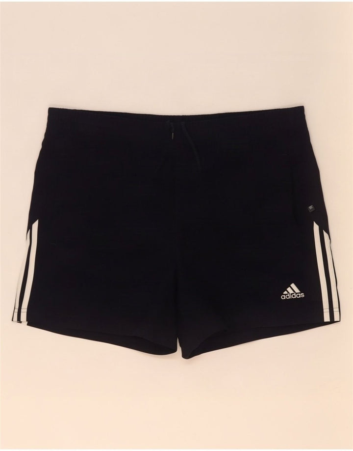 Adidas Short de sport pour homme en polyester noir moyen