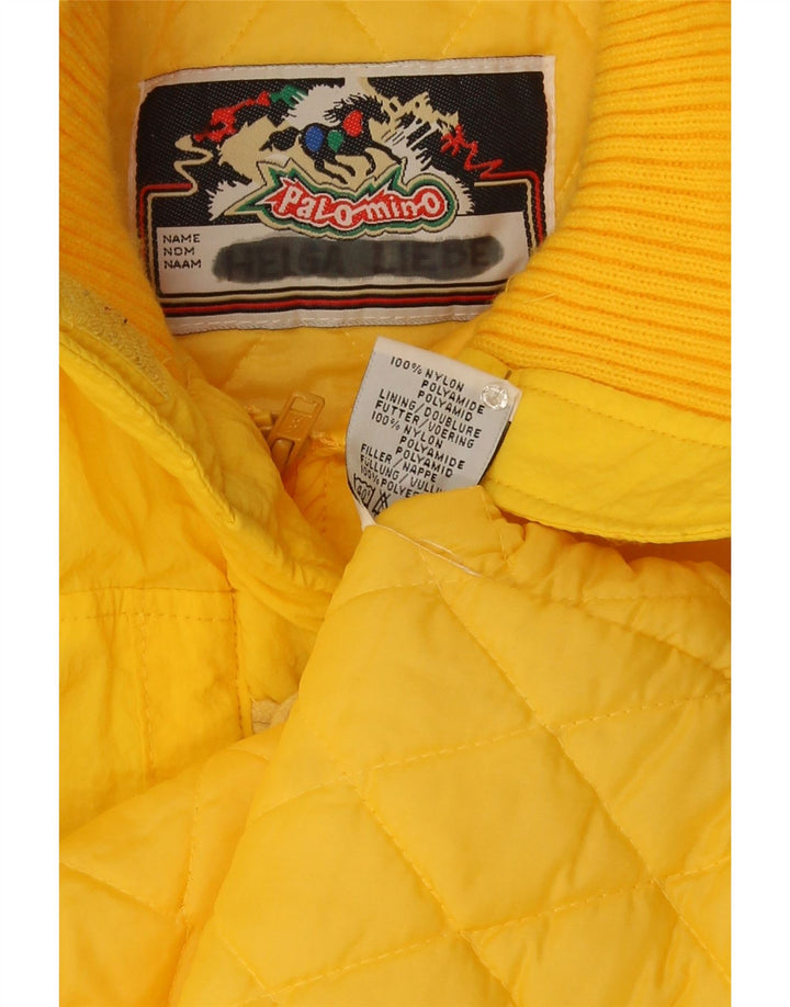 Palomino Duffle Jacket Femme UK 16 Large Jaune Nylon