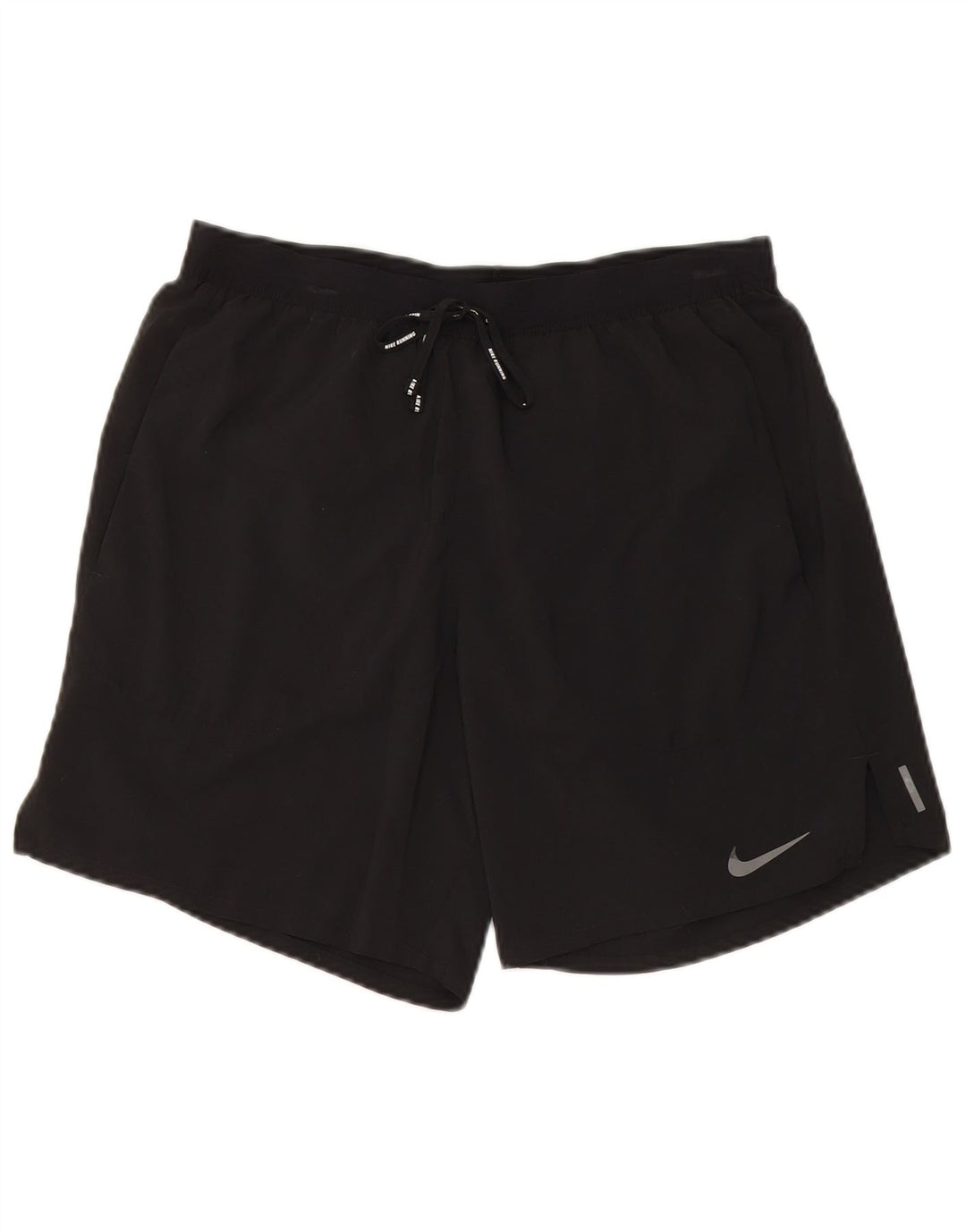 Short de sport Nike pour hommes, petit, noir, polyester