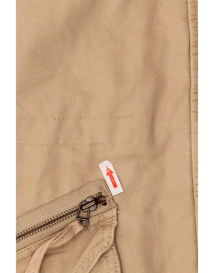 Marks & Spencer Veste parka surdimensionnée à capuche pour femme UK 10 Small Beige