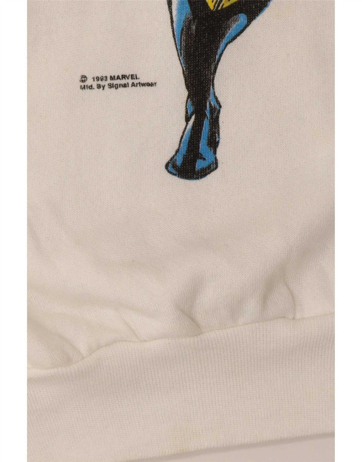 vintage Mens Marvel Comics Wolverine 1993 Sweatshirt Jumper Grand Blanc