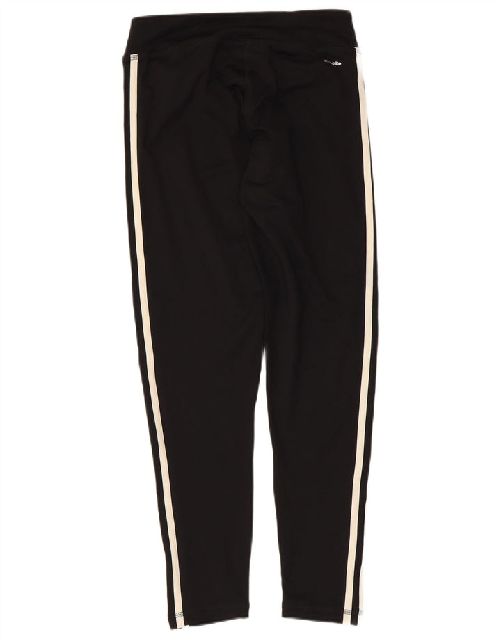 Adidas Climalite Leggings UK 8/10 Petit Noir Polyester