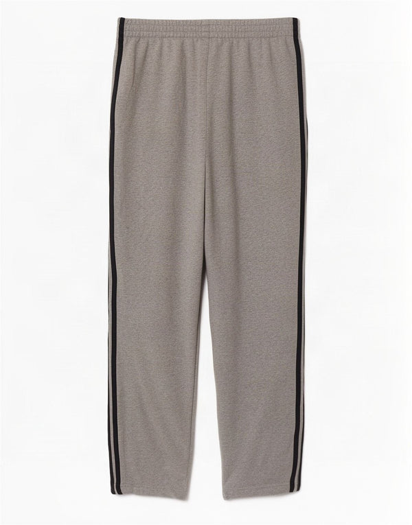 Adidas Pantalon de survêtement pour homme Large en coton moucheté gris