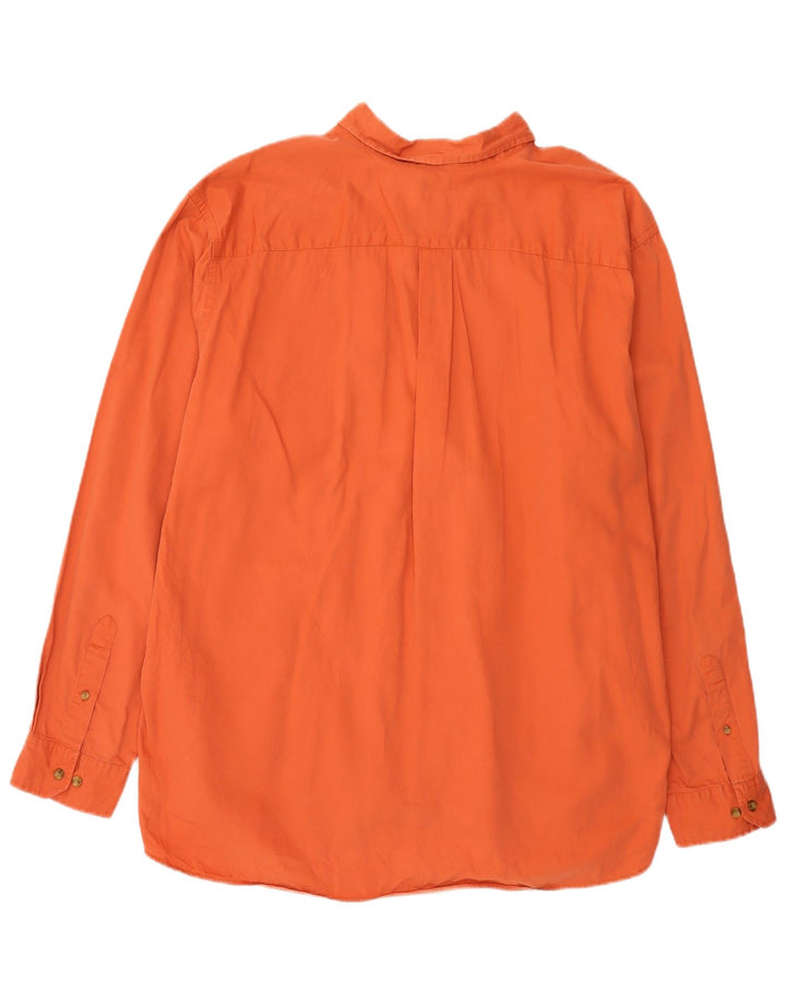 Eddie Bauer Chemise Homme 2XL Coton Orange