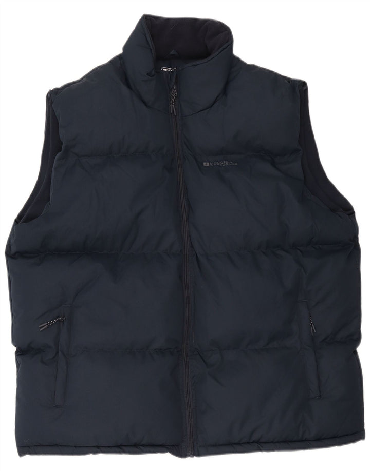 Mountain Warehouse Gilet rembourré pour homme UK 42 XL Bleu marine Polyester