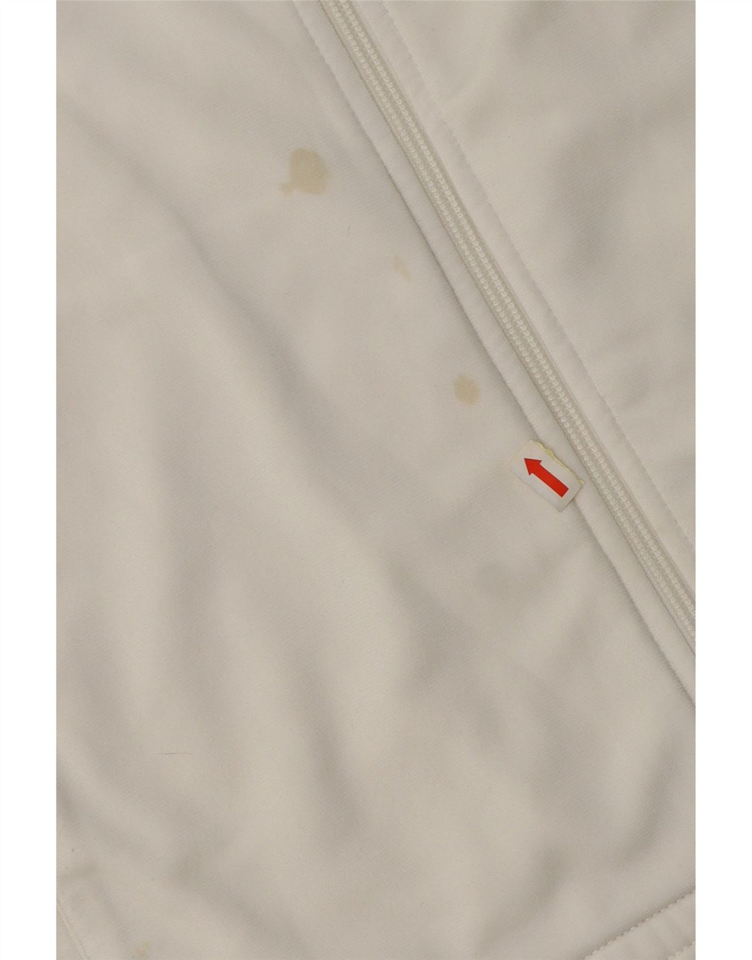 ADIDAS Veste de survêtement pour homme en polyester color block blanc moyen