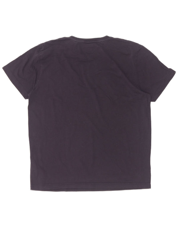 Gant Homme Graphic T-Shirt Top XL Bleu Marine Coton