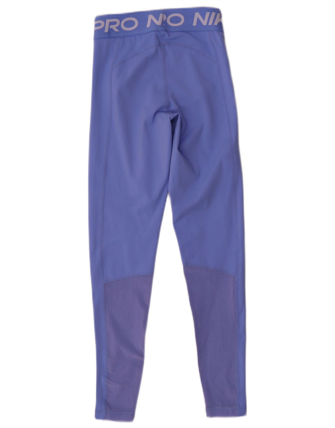 NIKE Legging graphique Dri Fit pour femme UK 6 XS Bleu Polyester