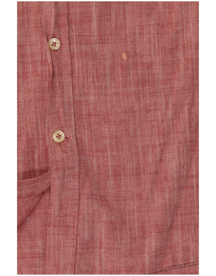 Carrera Chemise à manches courtes Regular Fit pour homme Rouge Taille L
