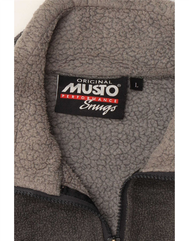 Musto Veste polaire pour homme UK 40 Large Gris