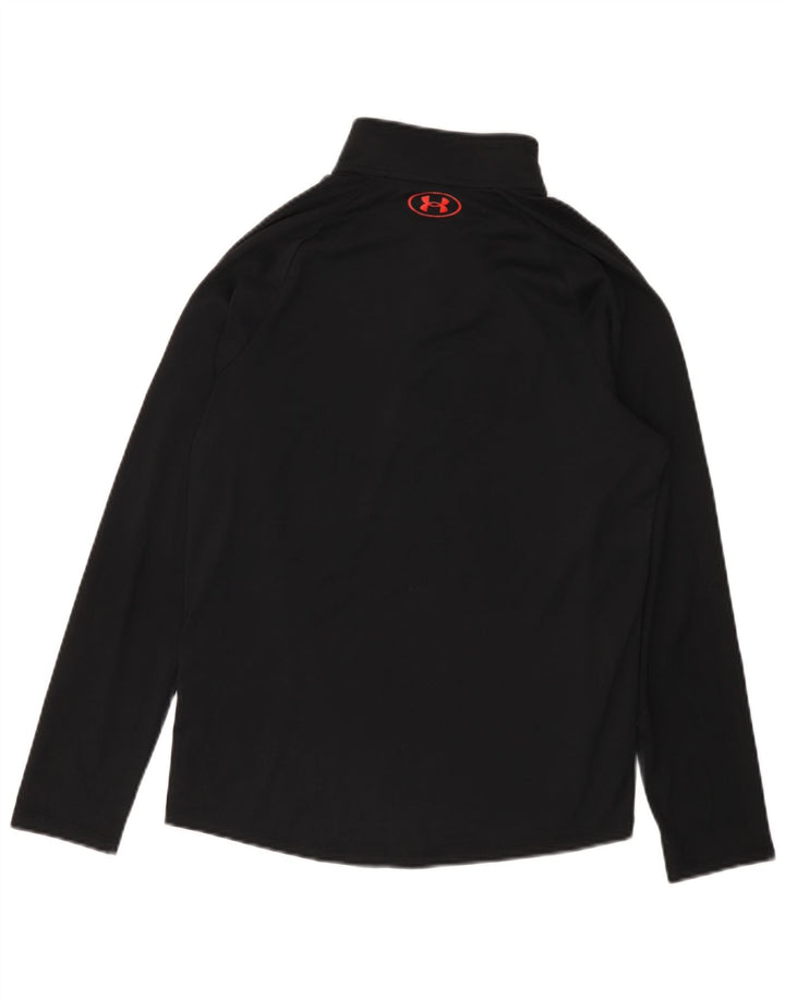 Under Armour Haut de Survêtement Zip Neck Pullover Homme Noir Camouflage