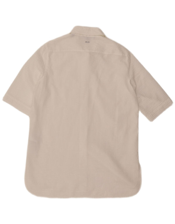 ARMANI EXCHANGE Robe chemise femme UK 14 Medium White Pinstripe