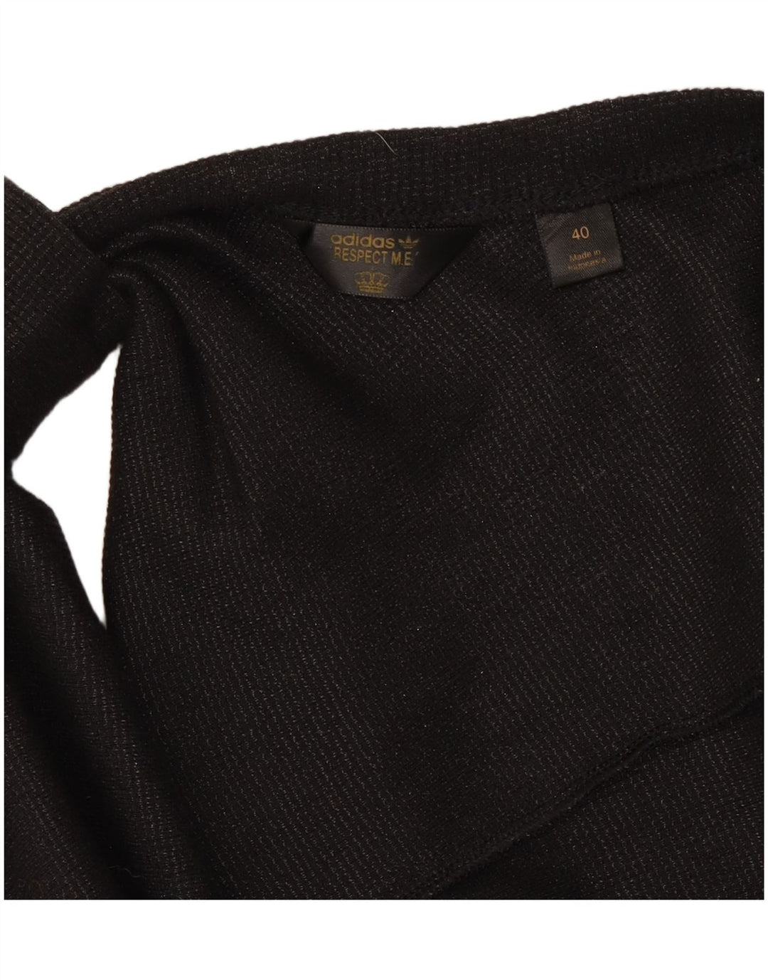 ADIDAS Chemisier Femme IT 40 Petit Noir