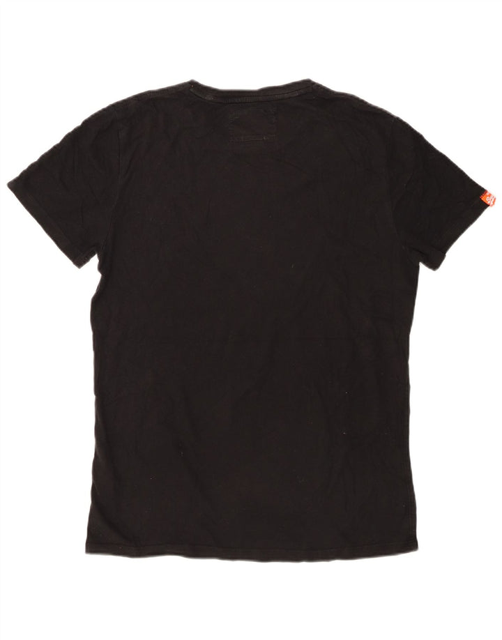 Superdry T-Shirt Homme Noir Petit Coton