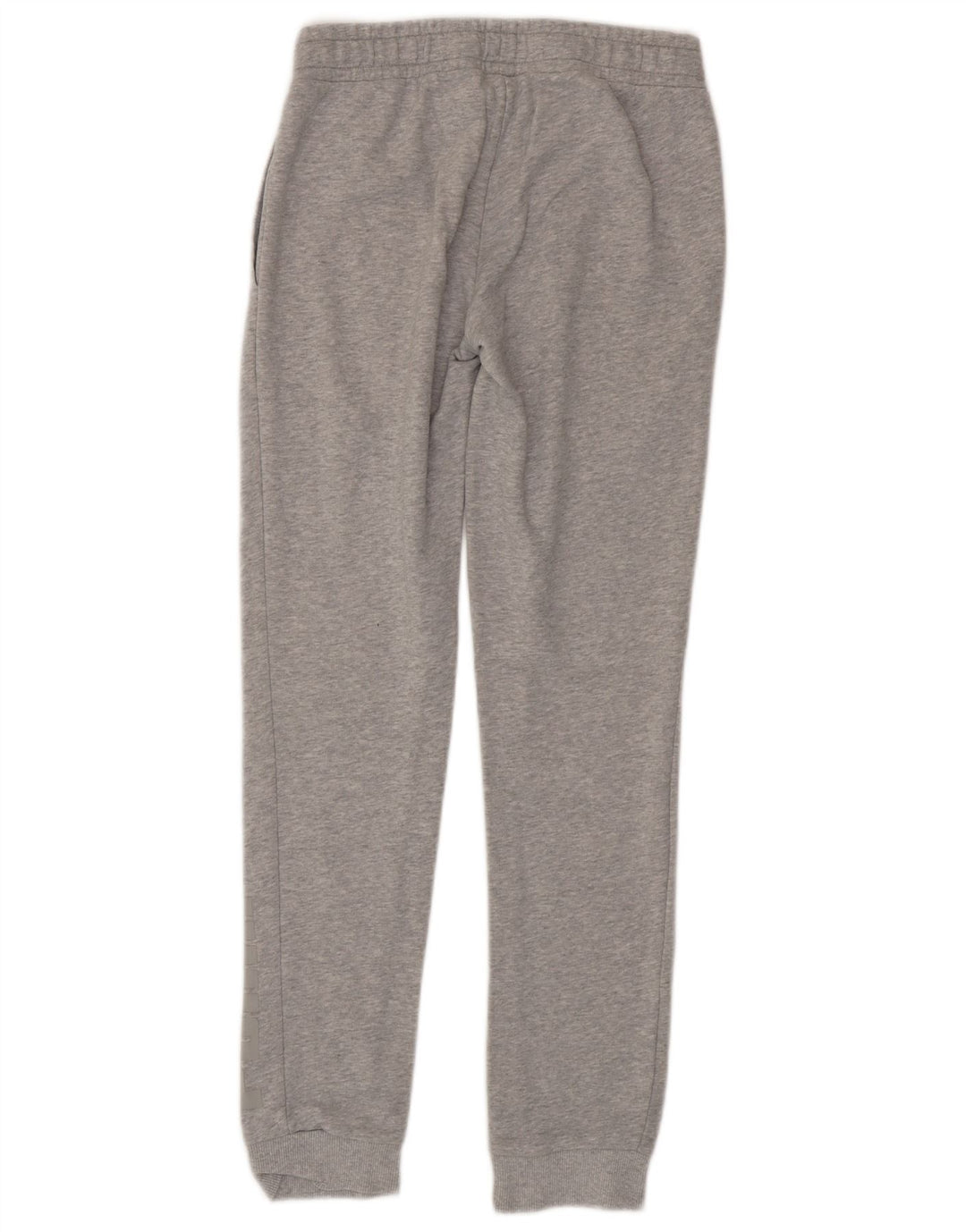 PUMA Mens Graphic Tracksuit Trousers Joggers Small  Grey Cotton