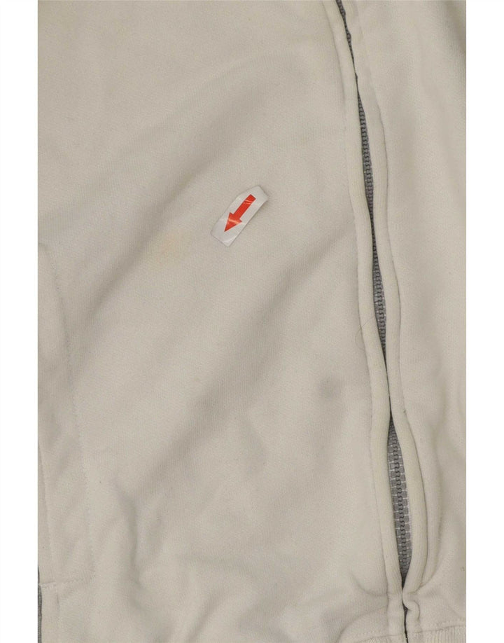 Champion Veste de survêtement pour homme XL en coton color block blanc