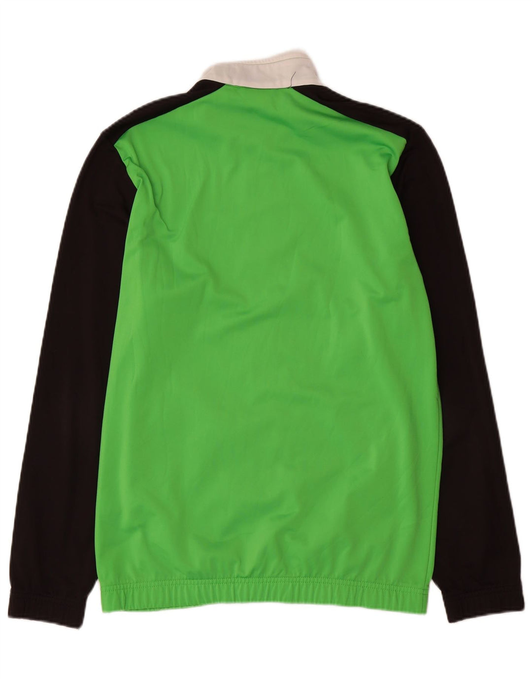 PUMA Veste de Survêtement Garçon 15-16 ans Vert Colorblock Polyester
