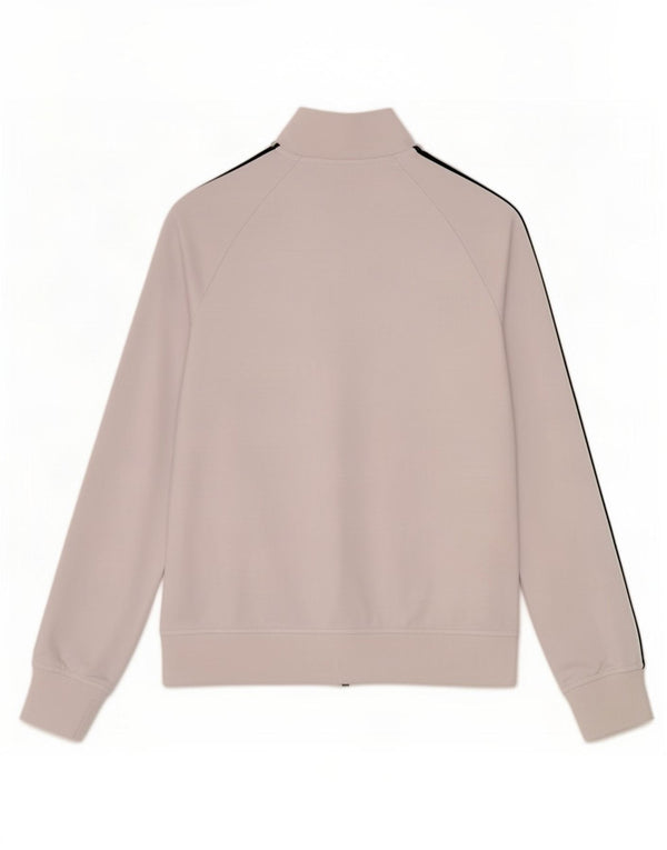 Kappa Veste de survêtement graphique pour femme UK 10 Small Blanc Colourblock