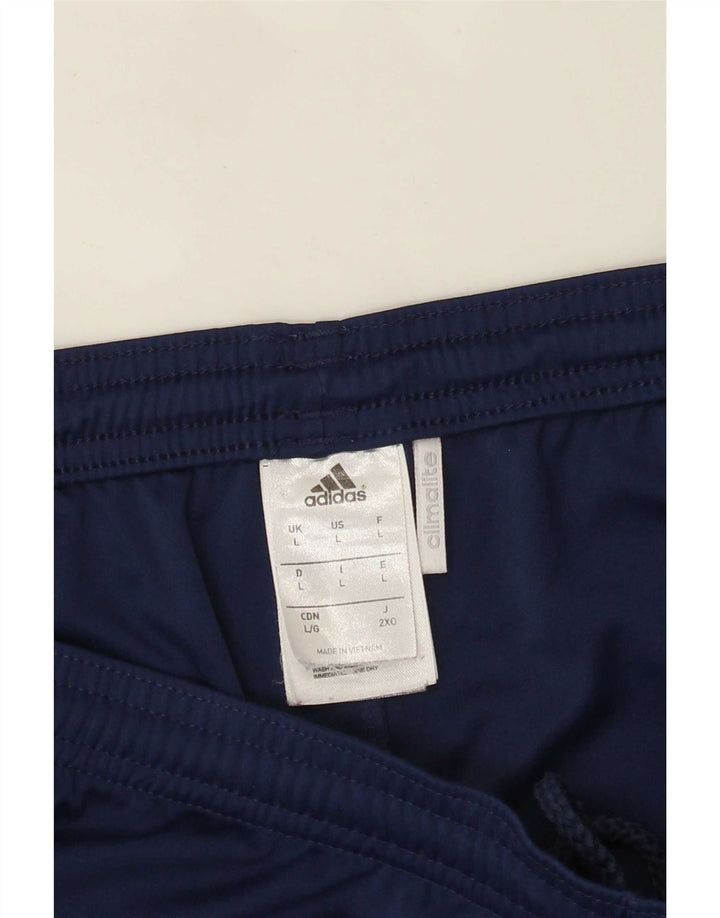 Adidas Hommes Climalite Sport Shorts Grand Bleu Marine Polyester