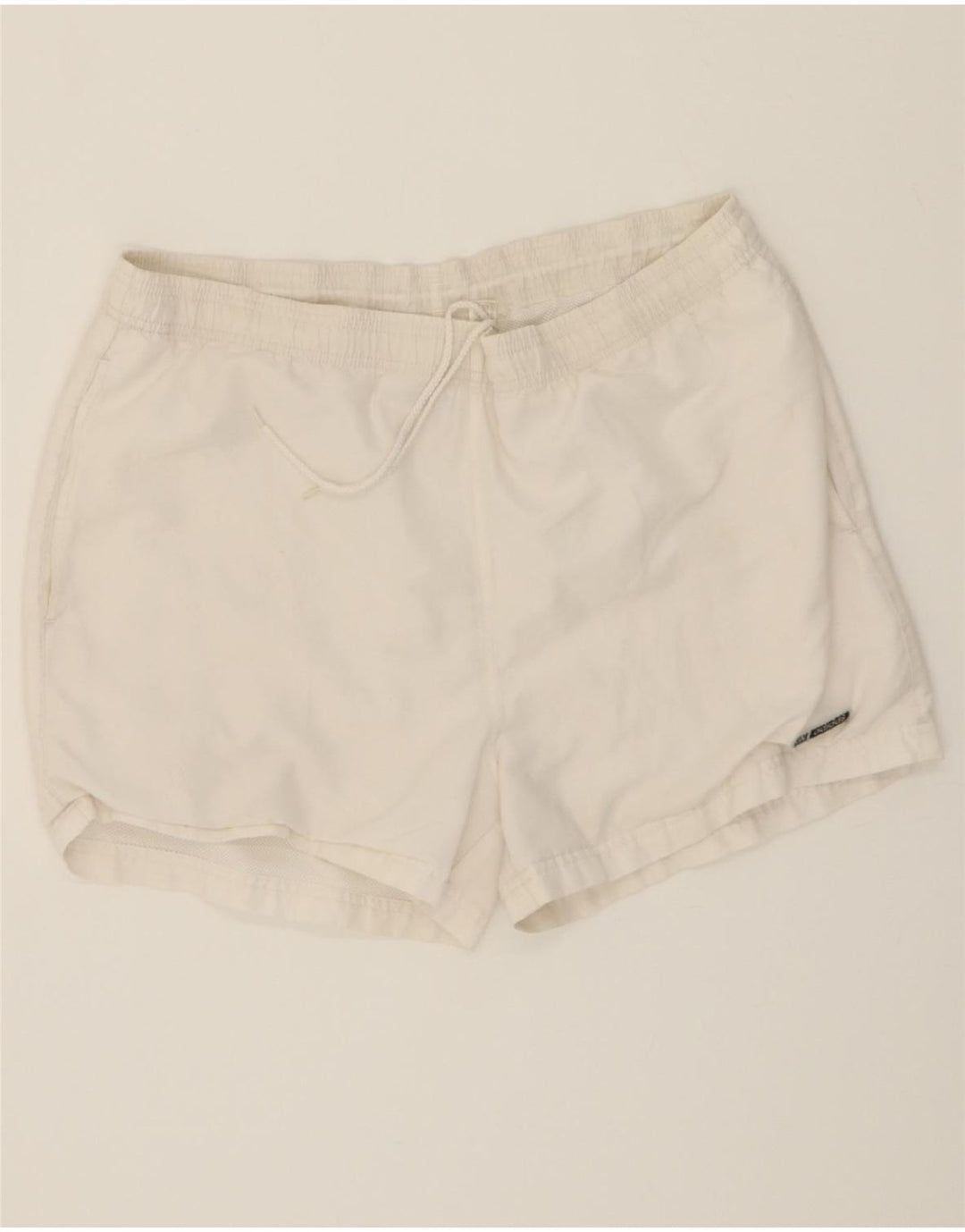 ADIDAS Mens Sport Shorts Large White Polyester Vintage Adidas and Second-Hand Adidas from Messina Hembry 