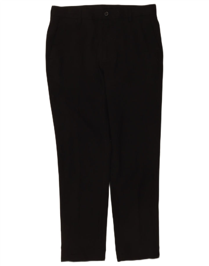 Marks & Spencer Pantalon Chino Coupe Slim Homme W30 L29 Noir Polyester