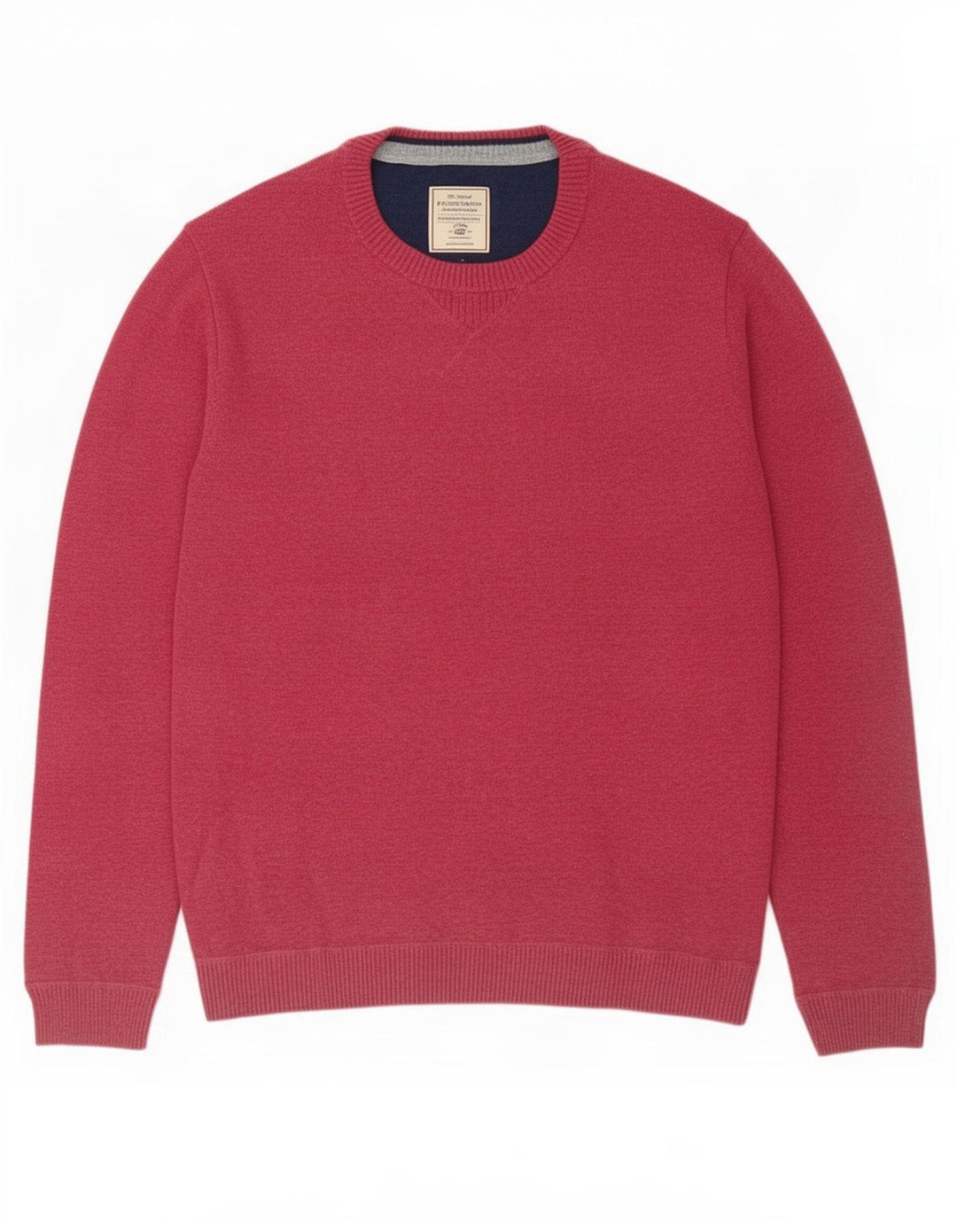 Fat Face Pull ras du cou pour homme en coton rose Taille L
