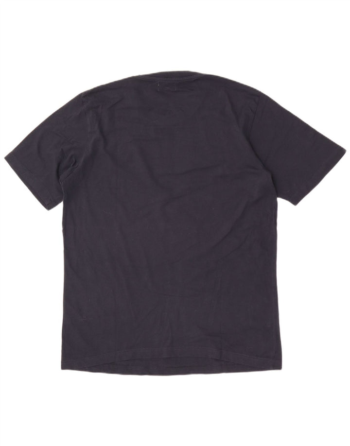 Kappa T-Shirt Homme Top Large Bleu Marine Coton