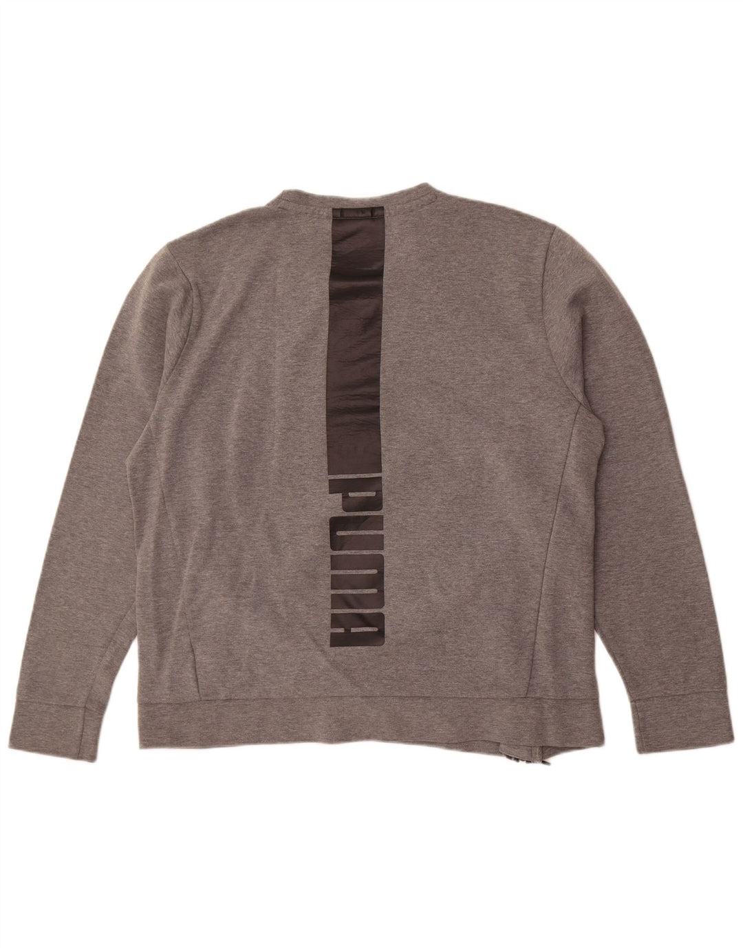 Puma Sweat-shirt graphique pour homme XL Gris Coton